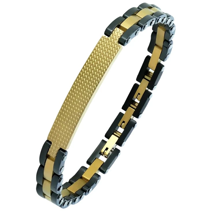 316L Stainless Steel Ceramic Link Bracelet – Wholesale & Customizable