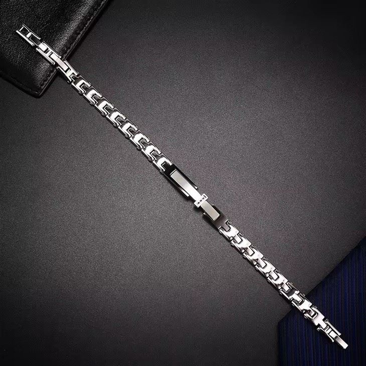Men Luxury Diamond Bracelets And Bangles Stainless Steel Cross Bracelet Men Luxury Diamond Bracelets And Bangles Stainless Steel Cross Bracelet